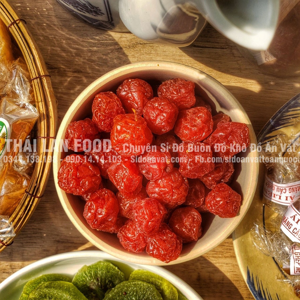 Xí Muội Ô Mai: Mơ Oliu Thái Mận Cơm Đào Chẻ Ô Mai Sấu Me Vỏ Quýt