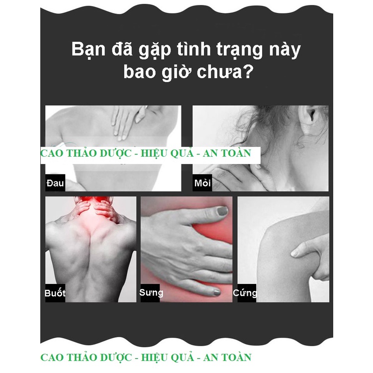 Cao đắp xương khớp