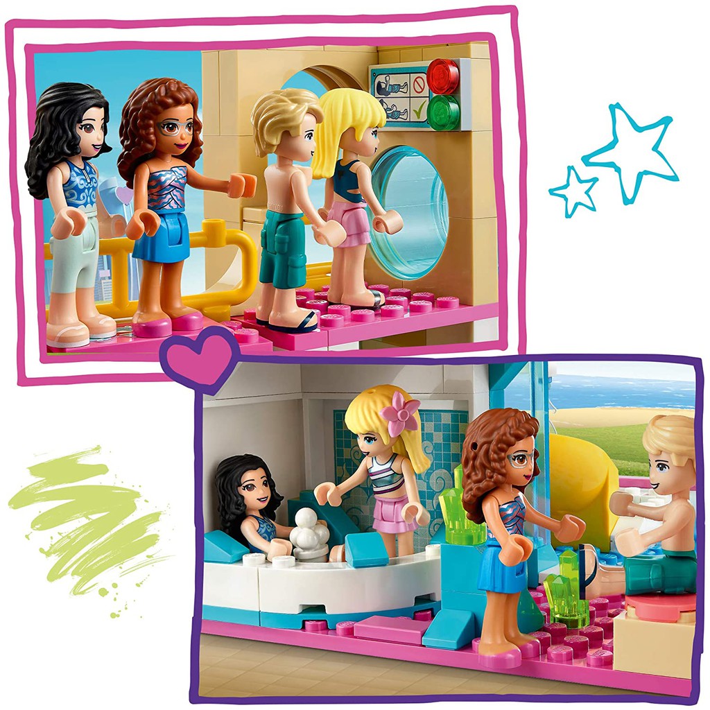 Đồ chơi LEGO FRIENDS - Công Viên Nước Mùa Hè - Mã SP 41430