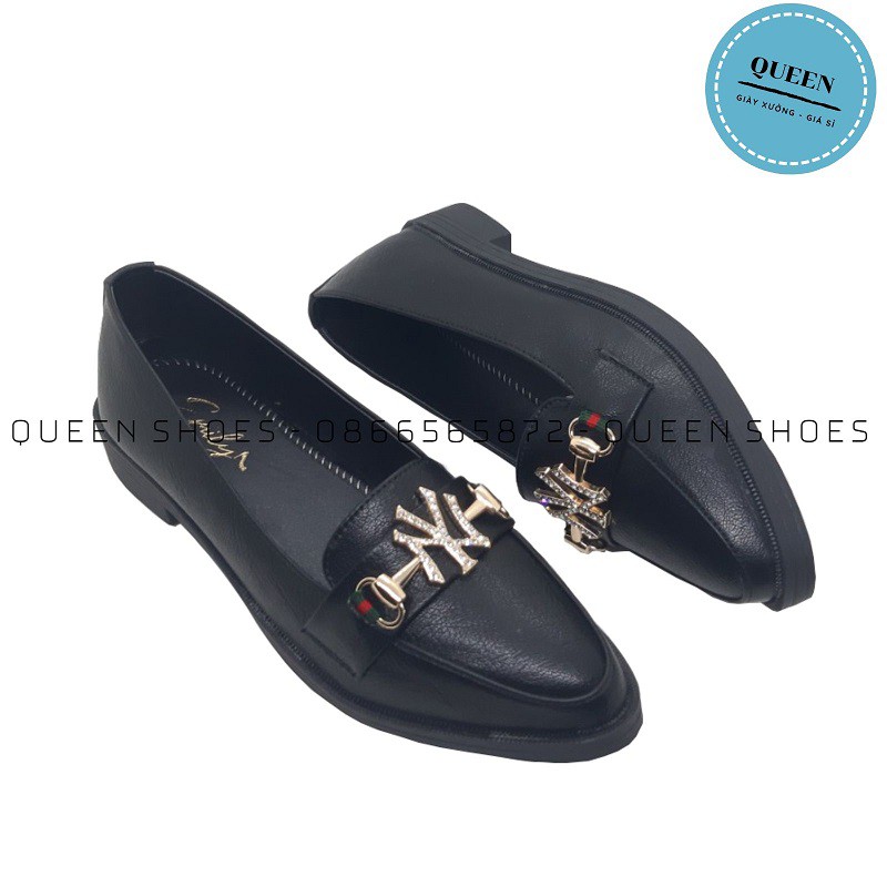 Giày lười nữ 🌸FREESHIP🌸 giày tây nữ da mềm - BB27 | BigBuy360 - bigbuy360.vn