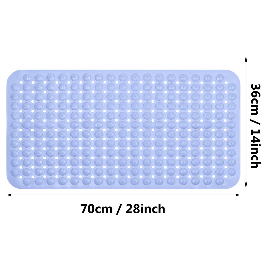 Thảm Lót Sàn Nhà Tắm DAPHS Có Lỗ Mát Xa Thoát Nước Tiện Dụng