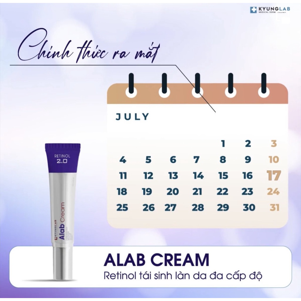 Kem dưỡng retinol ALab Cream Kyung Lab retinol tái sinh làn da đa cấp độ