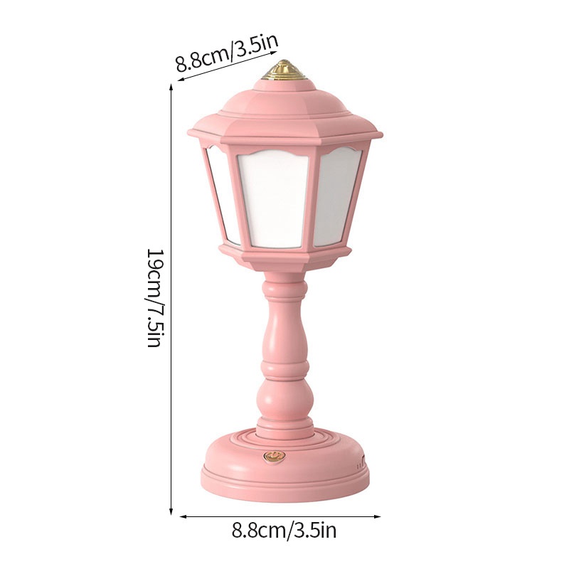 Đèn Ngủ LED Mini Để Bàn Phong Cách Bắc Âu Có Thể Điều Chỉnh Độ Sáng Tiện Dụng