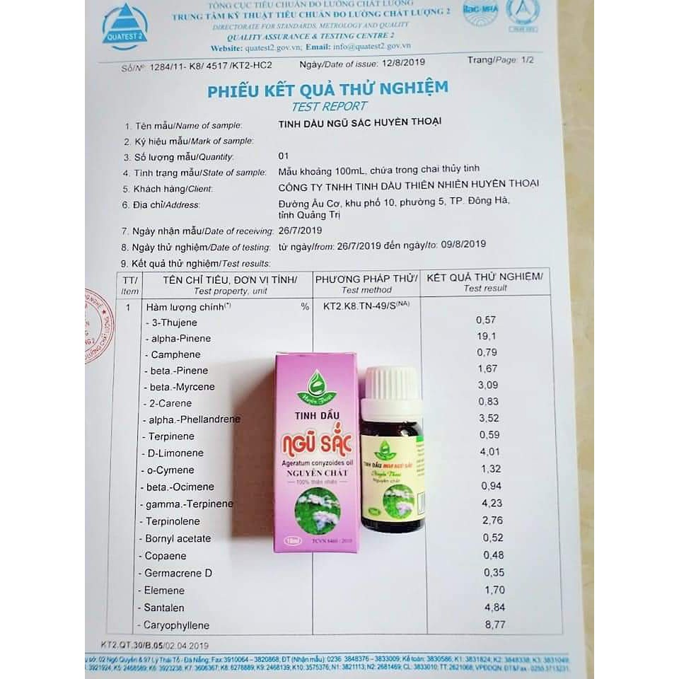 🌼 🌼TINH DẦU HOA NGŨ SẮC - TINH DẦU HUYỀN THOẠI (LỌ 10ML) | BigBuy360 - bigbuy360.vn
