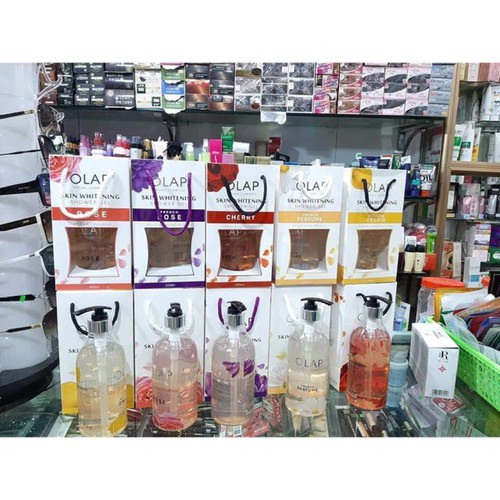 SỮA TẮM TRẮNG DA HƯƠNG NƯỚC HOA OLAP - SKIN WHITENING SHOWER GEL