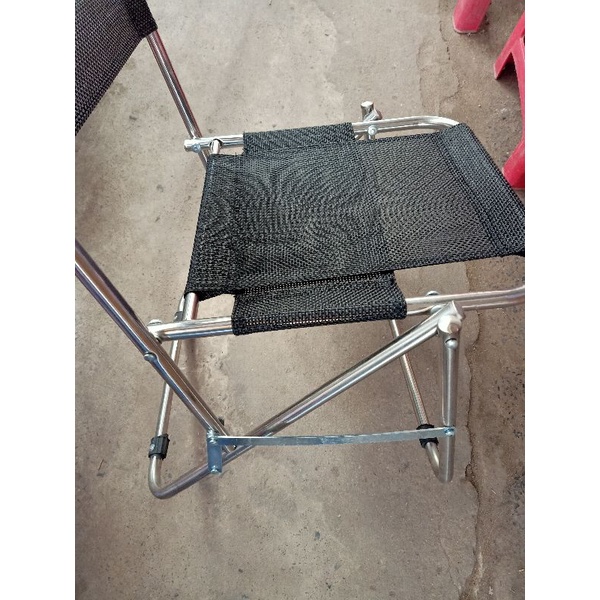 ghế xếp inox, ghế câu cá