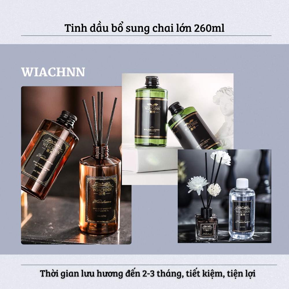 Tinh Dầu Thơm Phòng WIACHNN Chai Lớn Bổ Sung 260ml