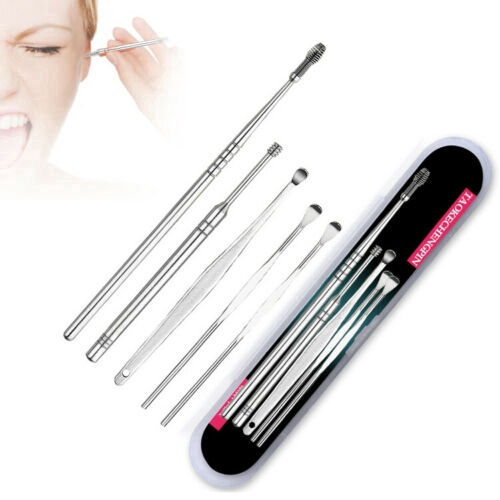 Bộ 5 dụng cụ vệ sinh tai bằng thép không gỉ