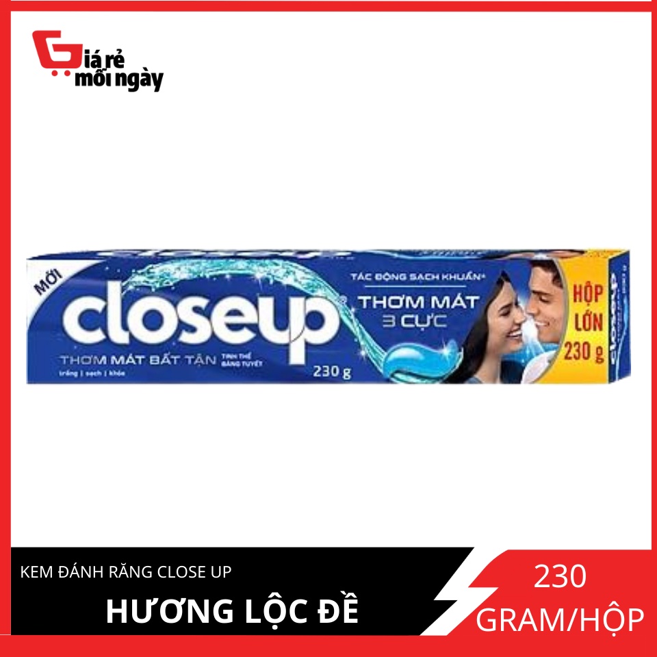 Kem đánh răng Close up Hương Lộc Đề 230g