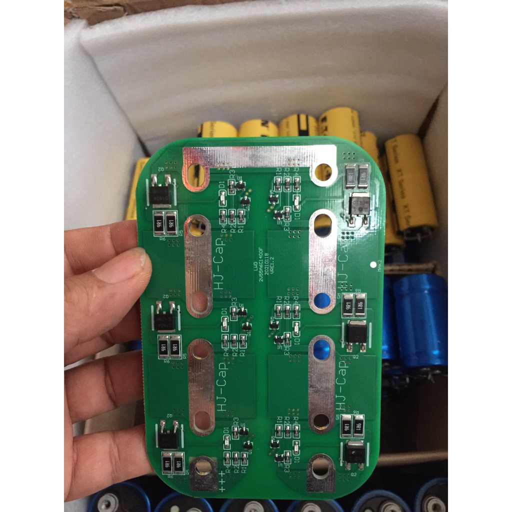 Mạch bảo vệ tụ100F 500F 600F 1000F 1400F, tụ 2.7V 100F 120F 500F