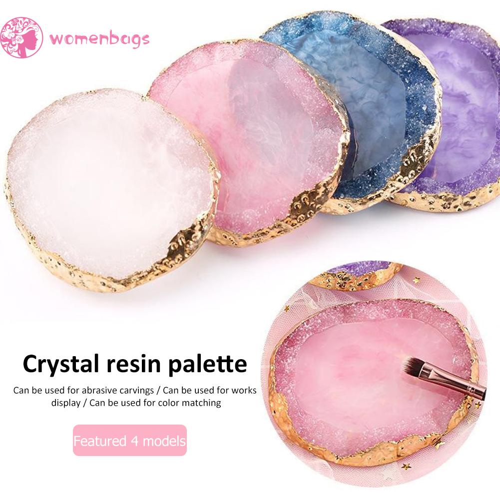 Khay đựng màu sơn móng tay bằng nhựa resin nhiều màu sắc<br>