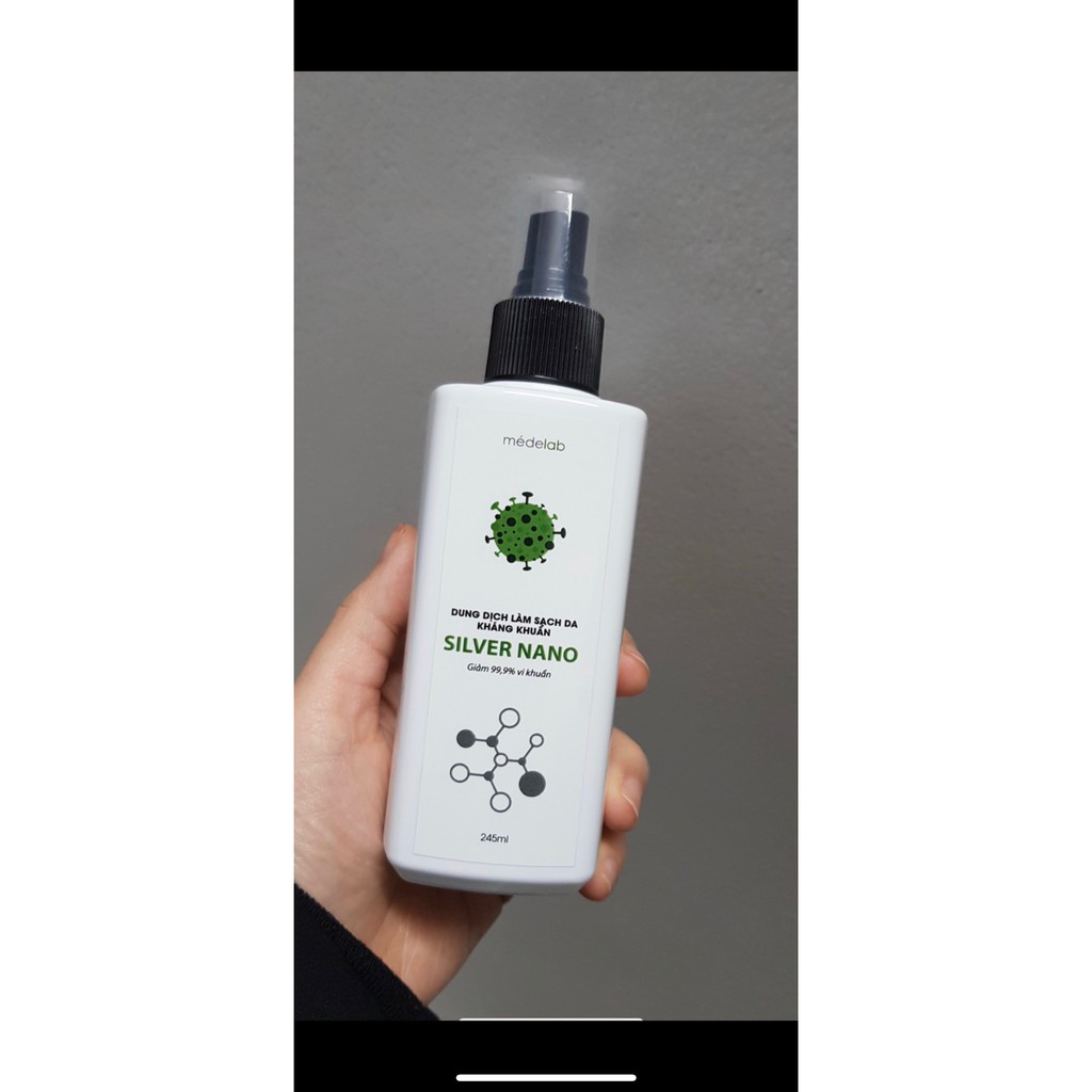 Xịt kháng khuẩn SILVER NANO Bạc 240ml - Sở Y Tế Cấp Giấy Phép Kiểm Định | BigBuy360 - bigbuy360.vn