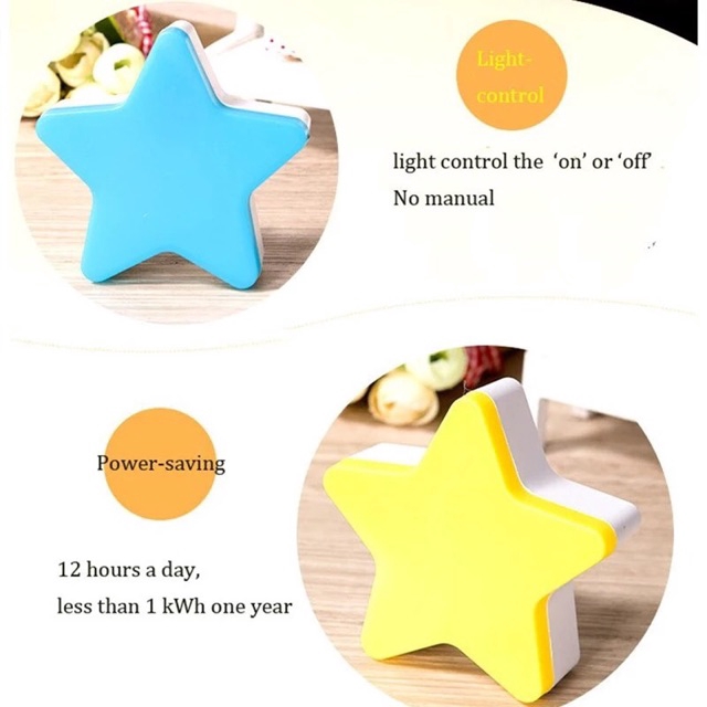 Ngôi sao Hình LED Đêm Ánh sáng