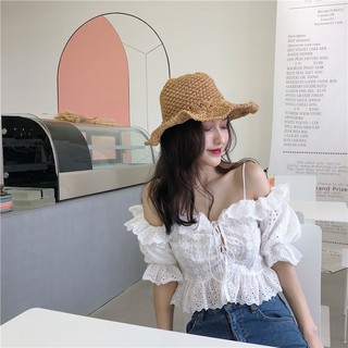 Áo xô crop top sexy (CÓ SẴN)