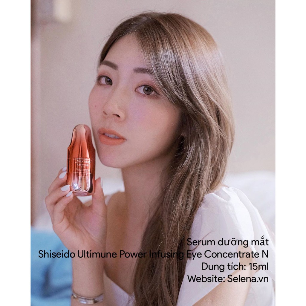[CHÍNH HÃNG]  Serum dưỡng mắt Shiseido Ultimune Power Infusing Eye Concentrate N 15ml