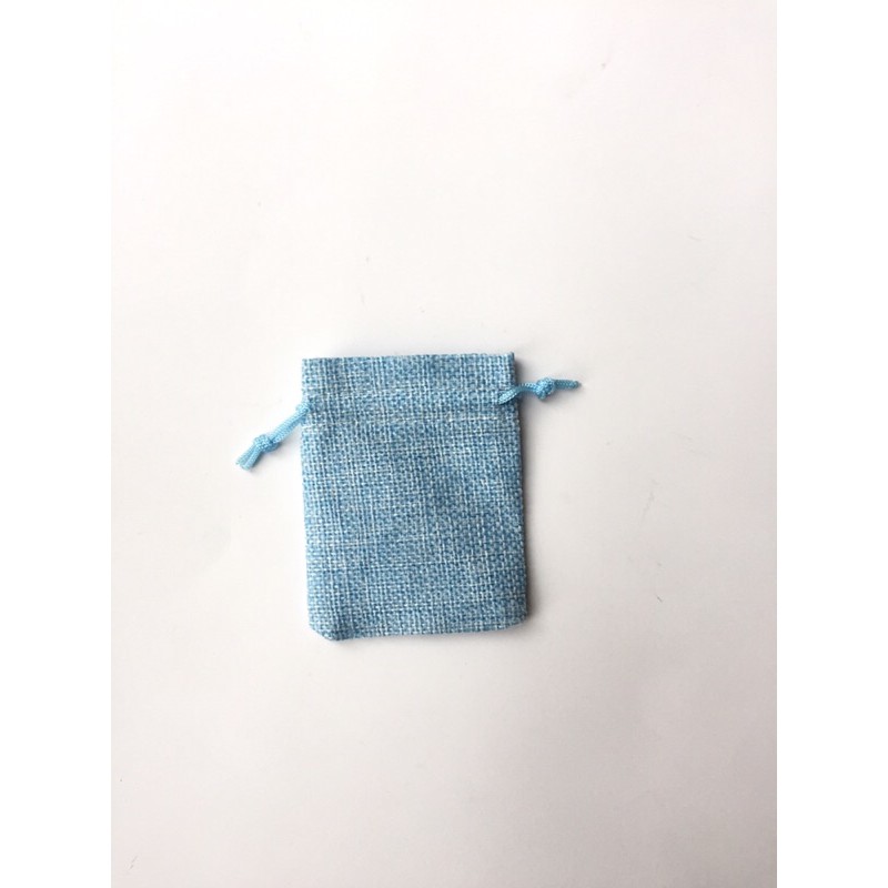 Túi vải bố sợi đay 7*9cm dây rút đựng trang sức mỹ phẩm