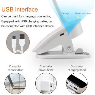 Đèn Led Đọc Sách Có Kẹp Tiện Lợi