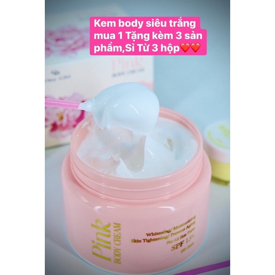 [Compo Truyền trắng Nano+ Kem body pink(Tặng kèm 3 phần quà)]