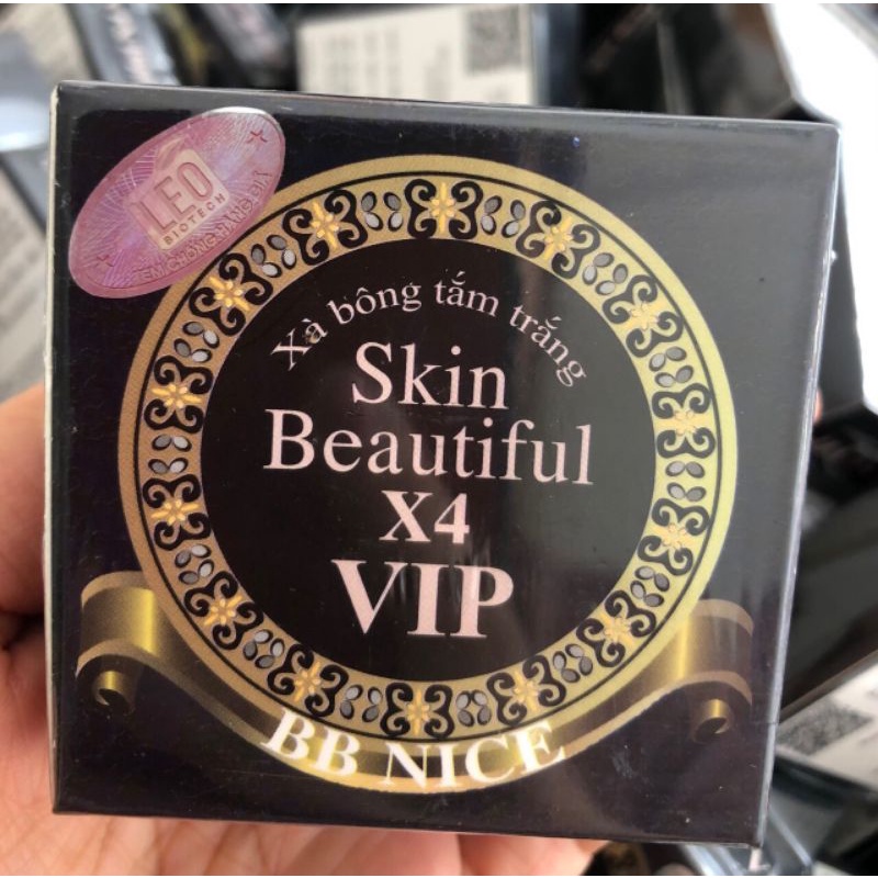 Xà bông tắm trắng Skin Beautiful X4 chính hãng