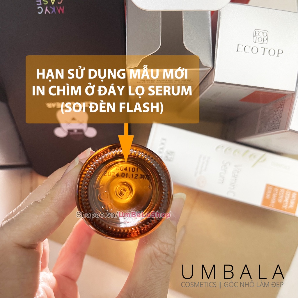 Serum dưỡng da Vitamin C ECOTOP (50ml)