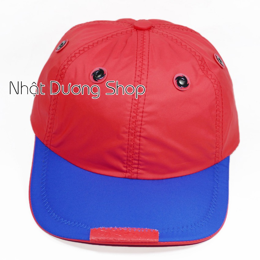 [ FREESHIP ] Nón kết nam thời trang vá mỏ da mũ lưỡi trai đẹp chất liệu dù xịn sò mẫu mã đẹp, phong cách cá tính lạ mắt