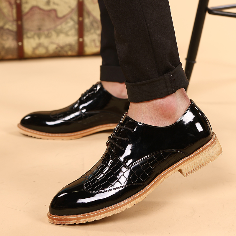 Formal shoes shoes for man business wedding  shoes man shoes black full leather business shoes dress  shoes lace-up shoes genuine  leather