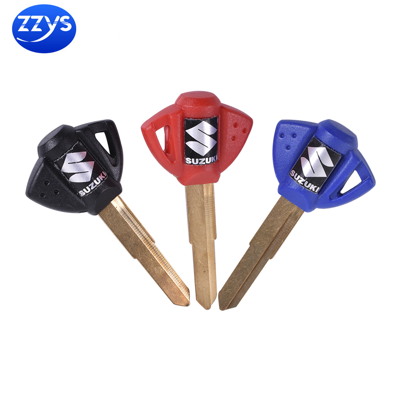 Chìa Khóa Xe Máy Trống Phụ Kiện Cho SUZUKI Gixxer King Quad 300 GSXR600 GSXR750 GSXR1000 GSX-R600 GS