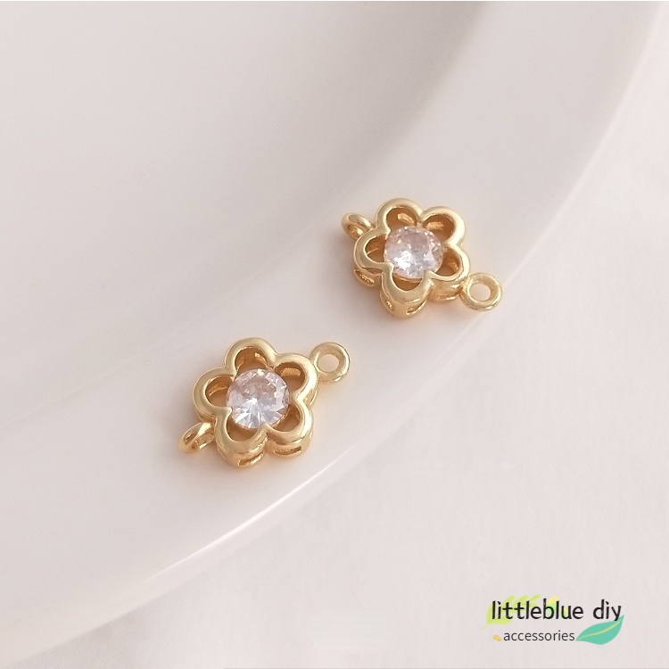 Mặt Vòng cổ / Vòng Tay Hình Vuông / Hoa Diy
