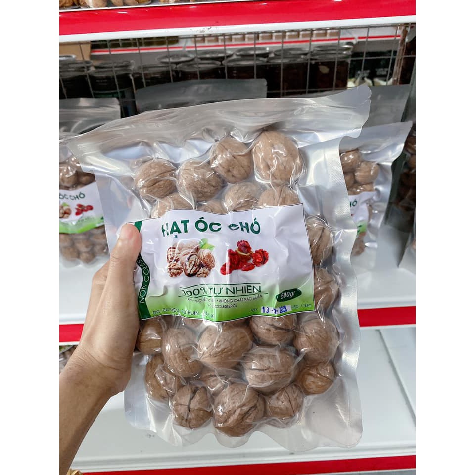 NHÂN ÓC CHÓ MỸ ĐỎ- Loại 1