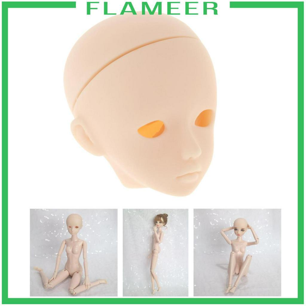 Đầu Búp Bê Bằng Nhựa Tỉ Lệ 1: 6 Chất Lượng Cao