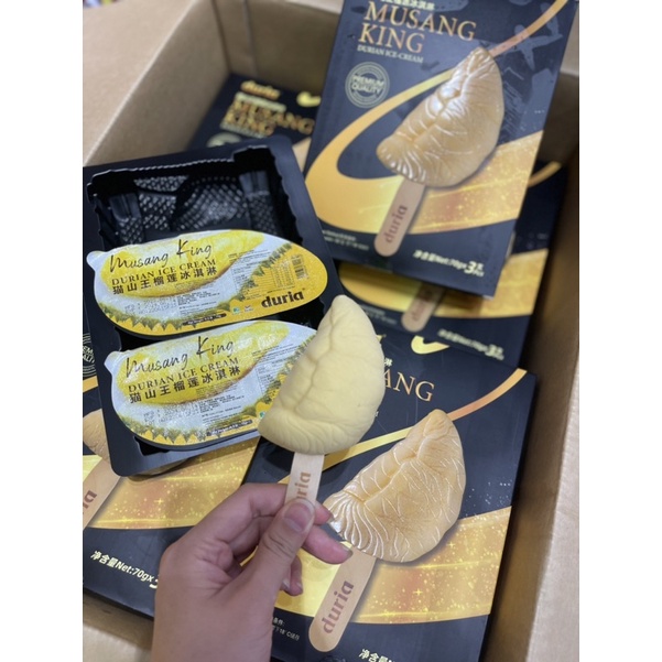 Kem sầu riêng Musang King Malaysia