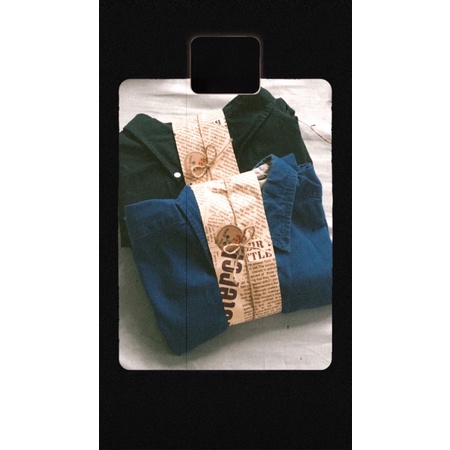 Áo sơ mi jean demin  dài tay 2hand