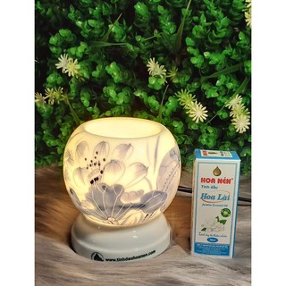 ĐÈN XÔNG TINH DẦU HOA NÉN (ĐÈN MINI)