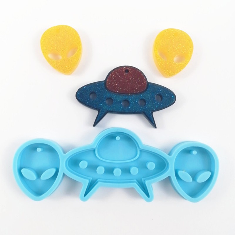 Khuôn Silicone Tạo Hình Làm Mặt vòng cổ / Bông Tai Diy