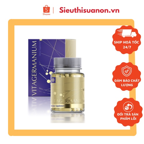 Thực phẩm bảo vệ sức khỏe VitaGermanium – 30 viên – Date T2/2023