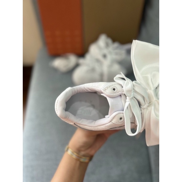 GIÀY AF LOW WHITE MIX NƠ CAO CẤP LAI AU