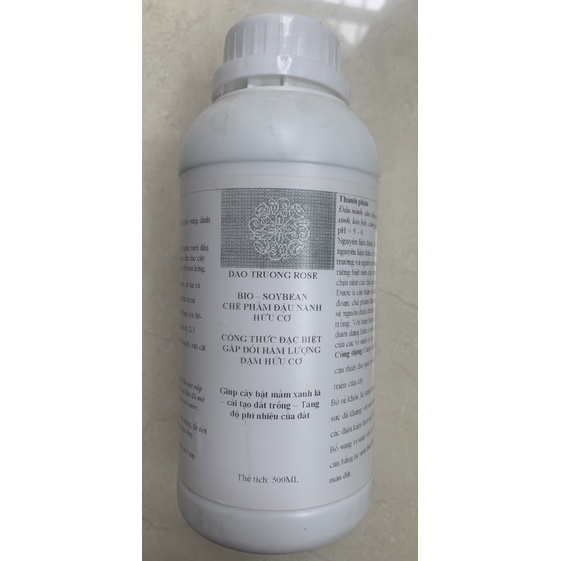 CHẾ PHẨM ĐẬU NÀNH BIO-SOYBEAN 0,5 lít