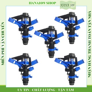 5 Béc tưới cây cánh đập chỉnh góc tưới tùy ý phy 27 ren ngoài chuyên dùng tưới cây công nghiệp, ăn trái, cỏ trồng.