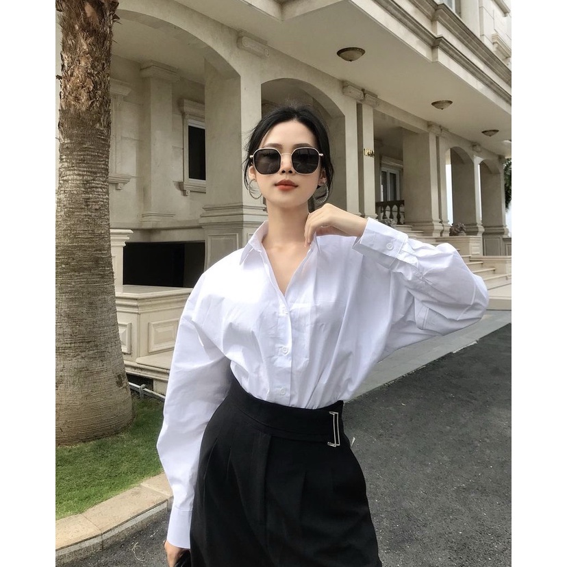 Quần Ống Rộng Cao Cấp  Olive Loose | HQ1281 | Lana Official