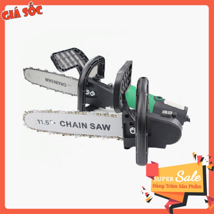 Lưỡi cưa gắn máy mài cưa gỗ cầm tay, chuyển đổi cưa xích