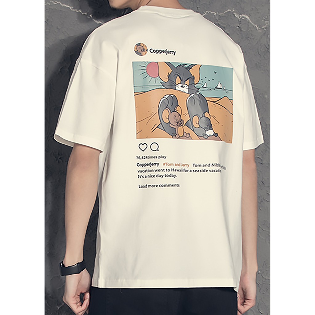 Thông tin sản phẩm Áo thun Streetwear Form Rộng Butterflyming Nam Nữ Unisex Phông Tay Lỡ Oversize Chính Hãng