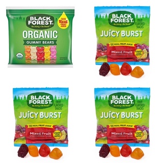 Kẹo dẻo Black Forest hình gấu và nhân siro hoa quả - Mỹ