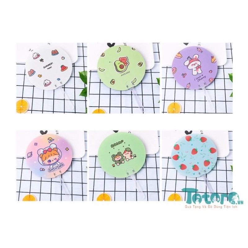 Quạt tay Thú xù Summer, Nhoc bò sữa