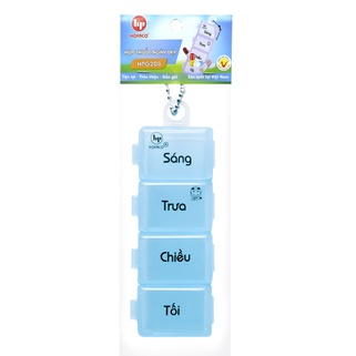 Hộp chia thuốc theo ngày 4 ngăn - Tiện lợi