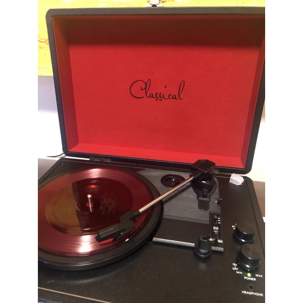 Máy nghe nhạc đĩa than, có thể kết nối Bluetooth Aunets & Yearsstay chính hãng