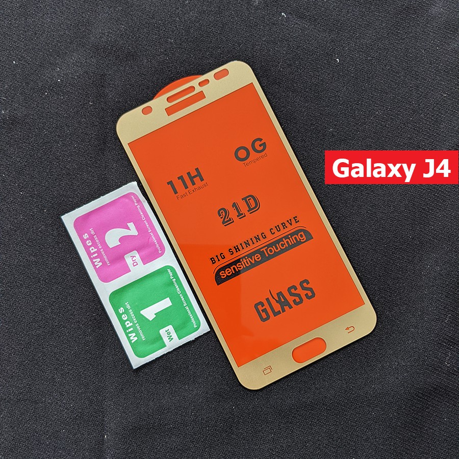 Kính cường lực full màn hình Galaxy J4 2018
