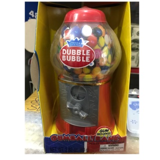MÁY XOAY KẸO GUM DUBBLE BUBBLE CANADA Loại lớn 80g