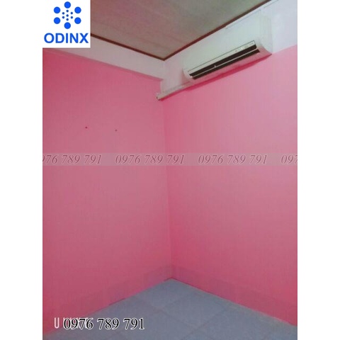 Giấy Dán Tường Màu Hồng Có Keo Sẵn Phòng Ngủ Đẹp Cuộn 10m ODINX