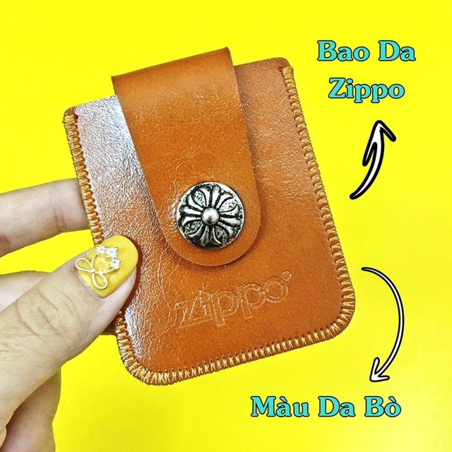 Bao Da Bọc Zippo (Da Mềm)