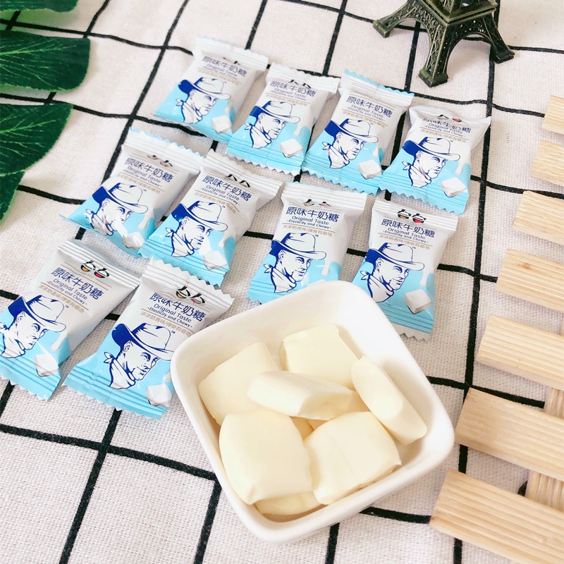 Kẹo Sữa Chua Dẻo Ông Già Cao Bồi Đài Loan - Gói To 360gr [SIÊU NGON]